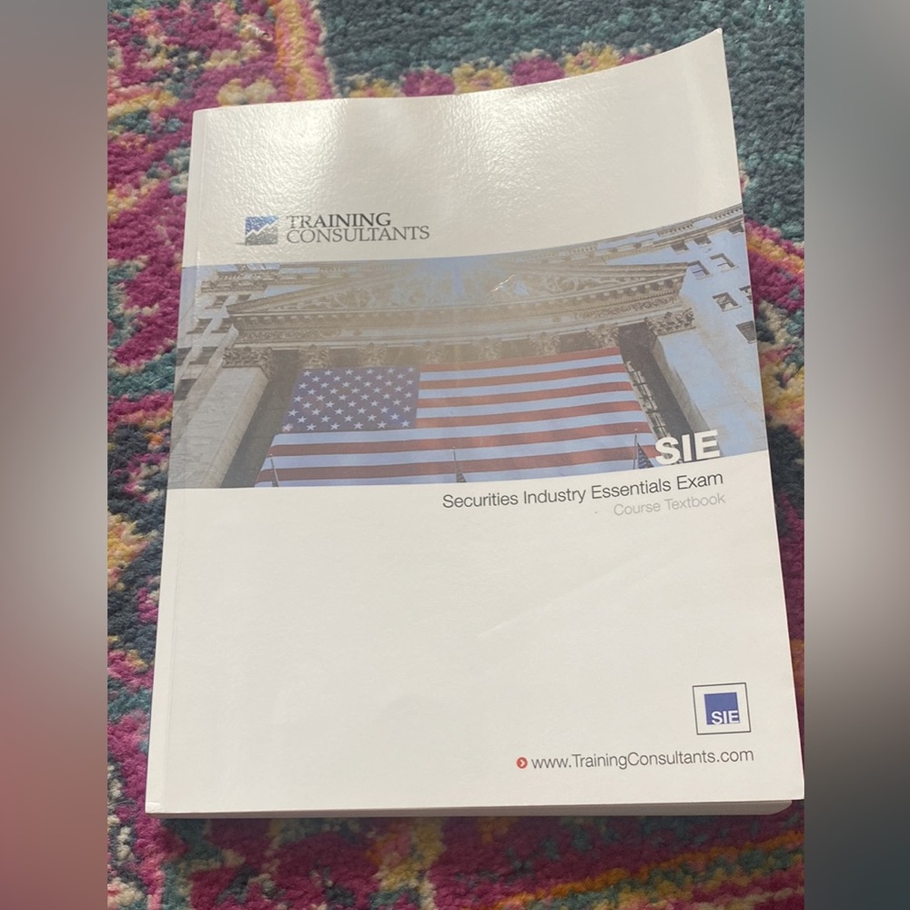 Training consultants SIE textbook